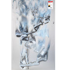 Clear, White, Black 3+ Color Mix, Graffiti, 3 mm, Fusible