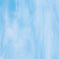 Clear, Turquoise Blue, White 3+ Color Mix, Double-rolled, 3 mm, Color Sample, 2 x 2 in.