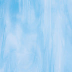 Clear, Turquoise Blue, White 3+ Color Mix, Double-rolled, 3 mm, Color Sample, 2 x 2 in.
