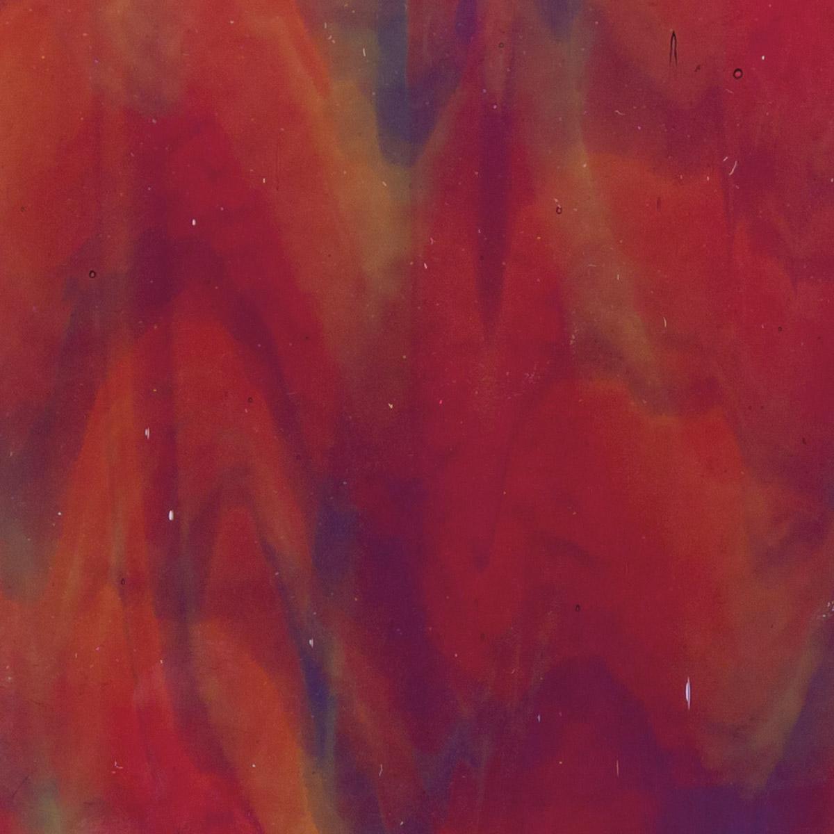 Cranberry, Royal Blue, Spring Green 3+ Color Mix, Double-rolled, 3 mm, Fusible