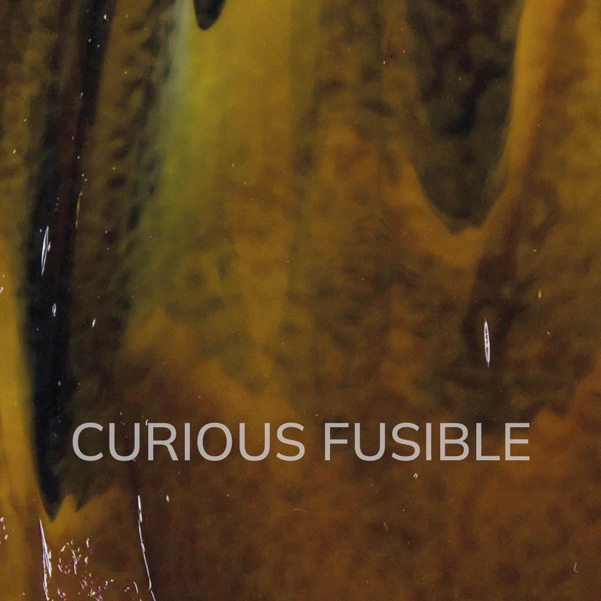 Woodland Brown Opal, Ivory, Black 3+ Color Mix, Double-rolled, 3 mm, Curious Fusible