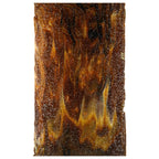 Woodland Brown Opal, Ivory, Black 3+ Color Mix, Ripple, 3 mm, Fusible