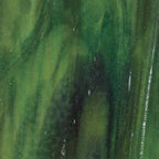 Olive Green Opalescent, Aventurine Green, Deep Brown 3+ Color Mix, Double-rolled, 3 mm, Color Sample, 2 x 2 in.