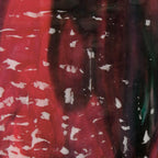 Cranberry Pink, Emerald Green, White 3+ Color Mix, Ripple, 3 mm, Fusible