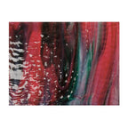 Cranberry Pink, Emerald Green, White 3+ Color Mix, Ripple, 3 mm, Fusible