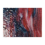 Cranberry Pink, Azure Blue, White 3+ Color Mix, Ripple, 3 mm, Fusible