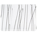 Black Clear Base Collage, Single-rolled, 3 mm, Fusible
