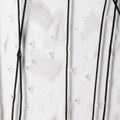 White (with Black Streamers) on Clear Clear Base Collage, Single-rolled, 3 mm, Color Sample, 2 x 2 in.