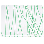 Aventurine Green Clear Base Collage, Single-rolled, 3 mm, Fusible