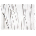 Black and White Clear Base Collage, Single-rolled, 3 mm, Fusible