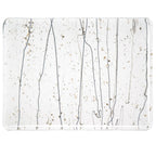 Gray and Bronze Frit, Gray and Vanilla Streamers Clear Base Collage, Single-rolled, 3 mm, Fusible