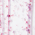 Cranberry and Purple Frit, Cranberry and Purple Streamers Clear Base Collage, Single-rolled, 3 mm, Fusible