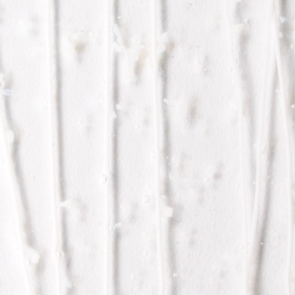 Vanilla and White Frit, Vanilla and White Streamers Clear Base Collage, Single-rolled, 3 mm, Fusible