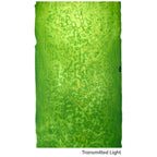 Medium Celery Green, Mottle Mottle Opalescent, Single-rolled, 3 mm, Non-Fusible