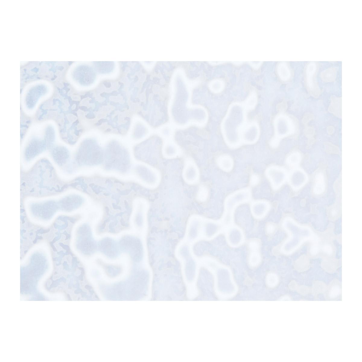 White, Mottle Opalescent, Single-rolled, 3 mm, Non-Fusible