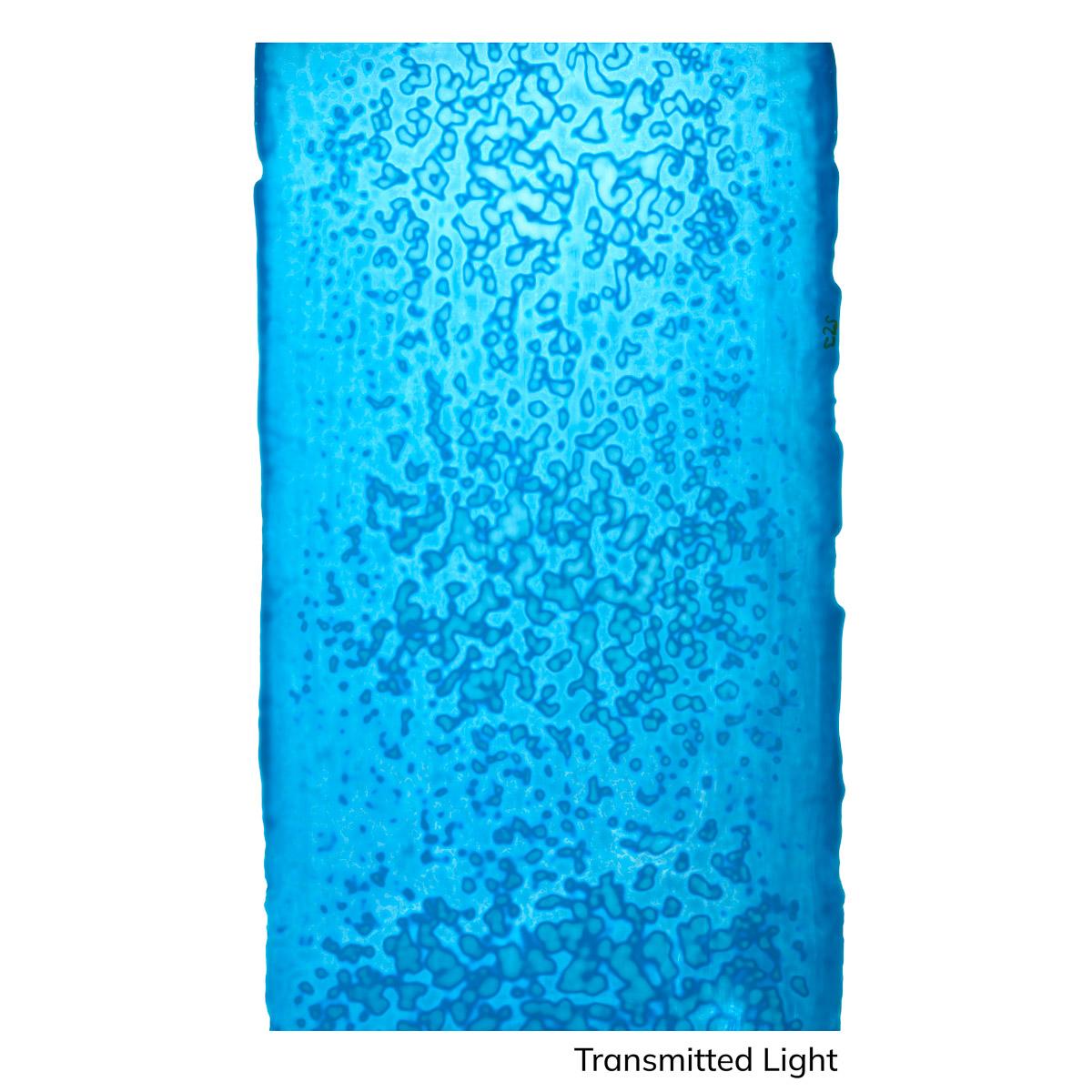 Robin's Egg Blue, Mottle Mottle Opalescent, Single-rolled, 3 mm, Non-Fusible