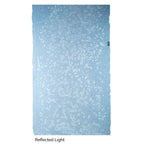 Light Gray-Blue, Mottle Mottle Opalescent, Single-rolled, 3 mm, Non-Fusible