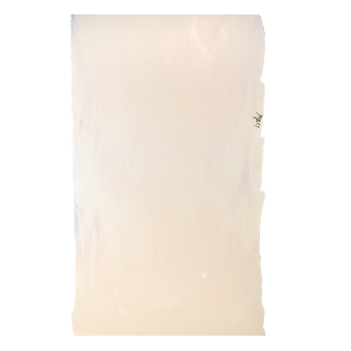 Light Peach Cream, Coral Orange Tint 2-Color Mix, Double-rolled, 3 mm, Fusible