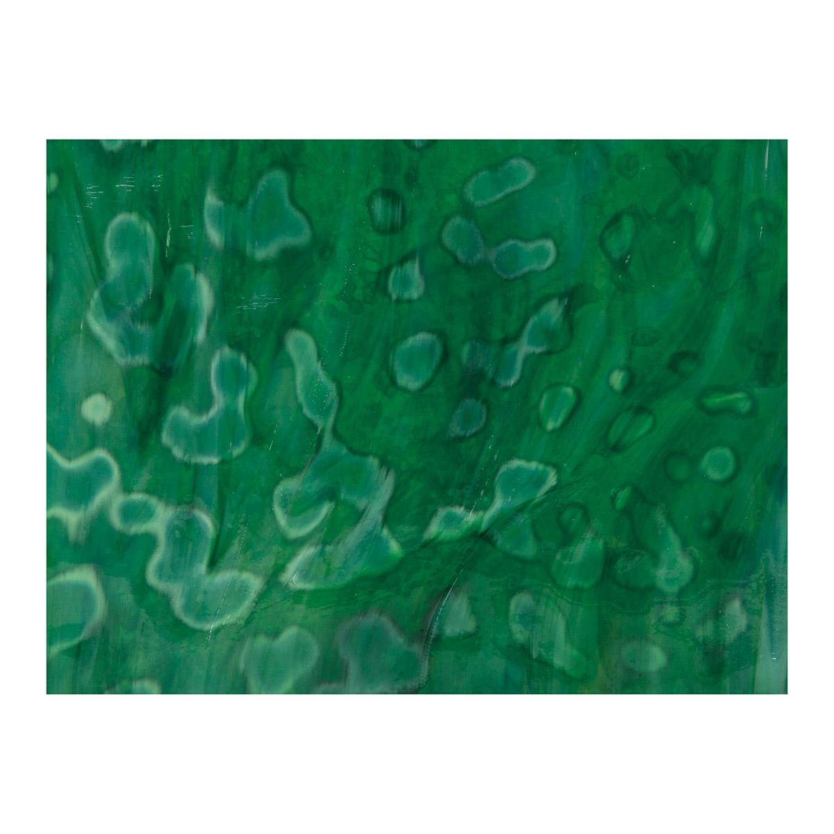 Medium Leaf, Emerald Green, Mottle Mix, Single-rolled, 3 mm, Non-Fusible