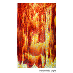 Soft Yellow, Burgundy Red, Mottle Mottle Mix, Single-rolled, 3 mm, Non-Fusible