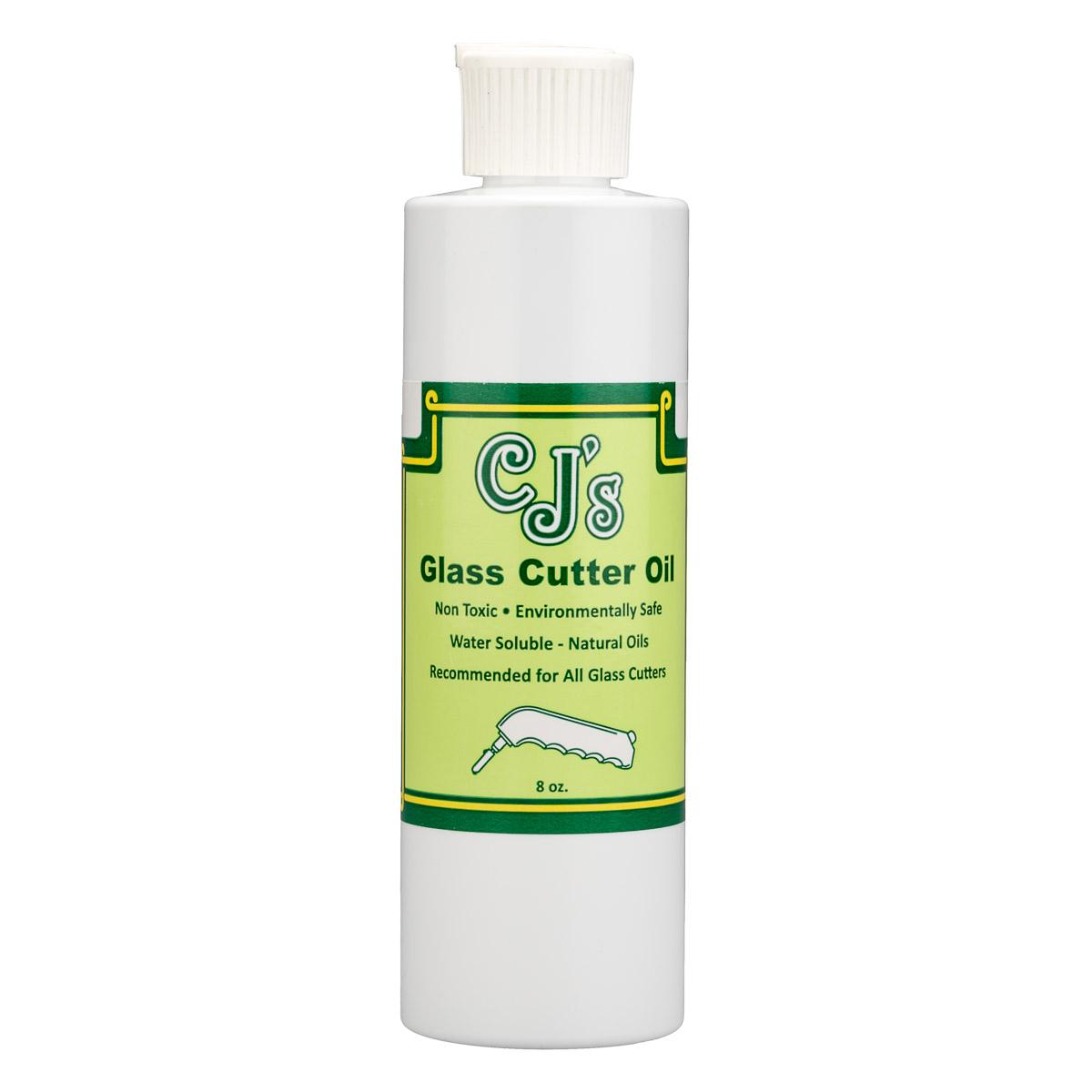 CJ's Glass Cutting Oil, 8 oz. (237 ml)