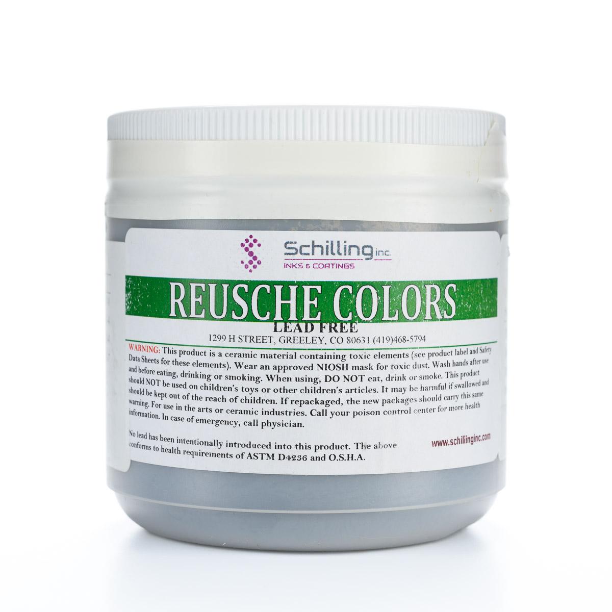 Reusche Colors, Tracing Black, 8 oz. (227 g) – Bullseye Glass Co.