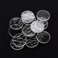 1" Fusible Clear Circles, 12 Pk