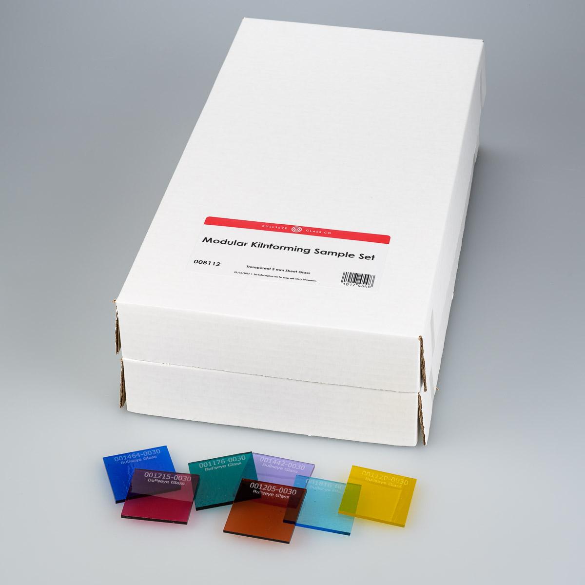 Kilnforming Sample Set: Transparent, 3 mm