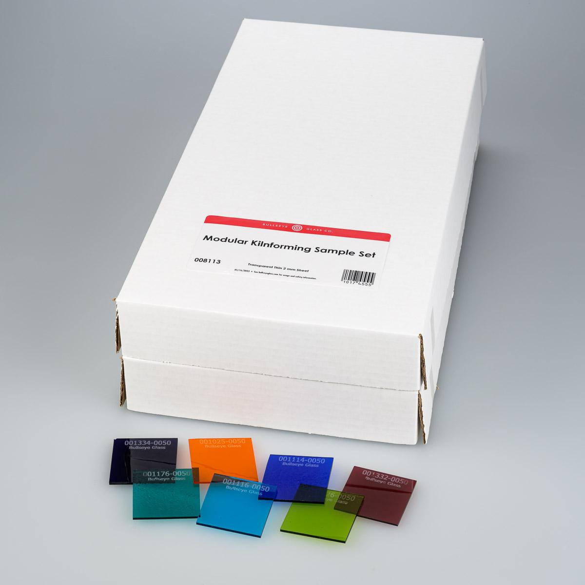 Kilnforming Sample Set: Transparent, Thin