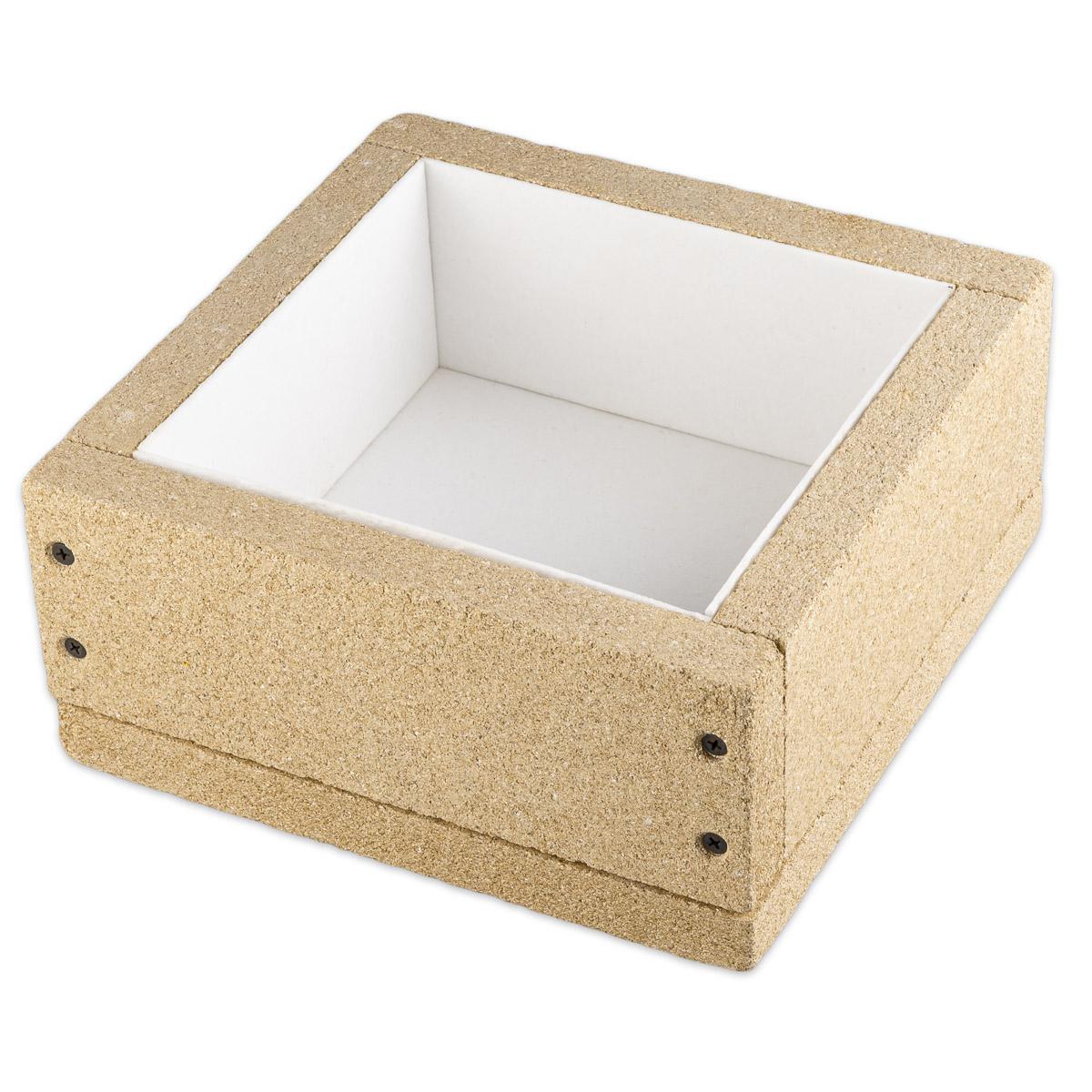Bullseye Vermiculite Box - 7.875 in. x 7.875 in. x 3 in.