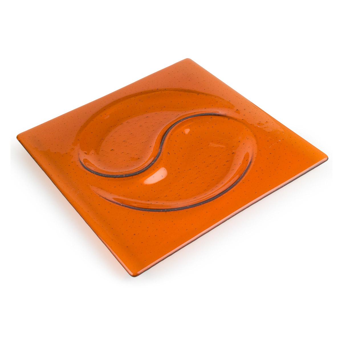 Yin-Yang Plate, 11.4 in. (29 cm)