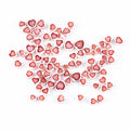 Murrine, Heart - White/Pink Pack