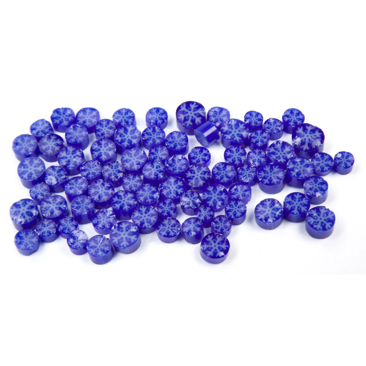 Murrine, Snowflake - Blue/White Pack