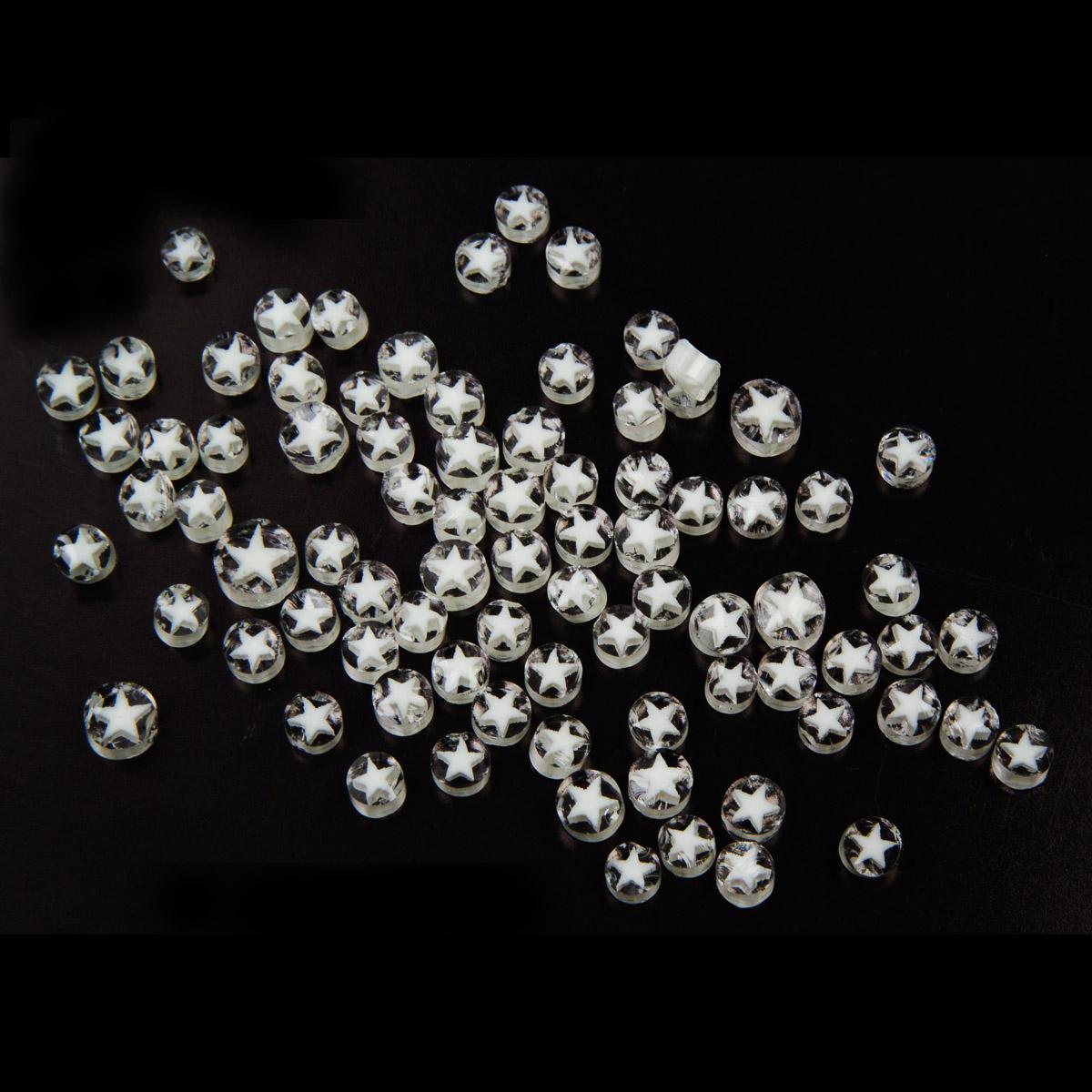 Murrine, Star - White Pack