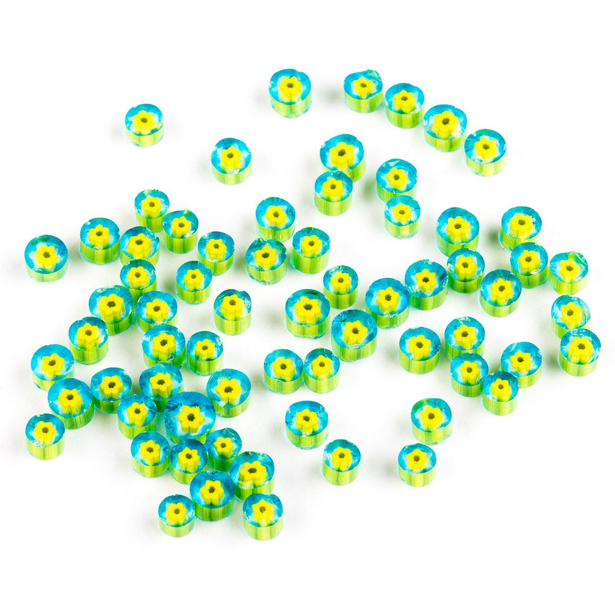 Murrine, Cape Jasmine, Turquoise Pack