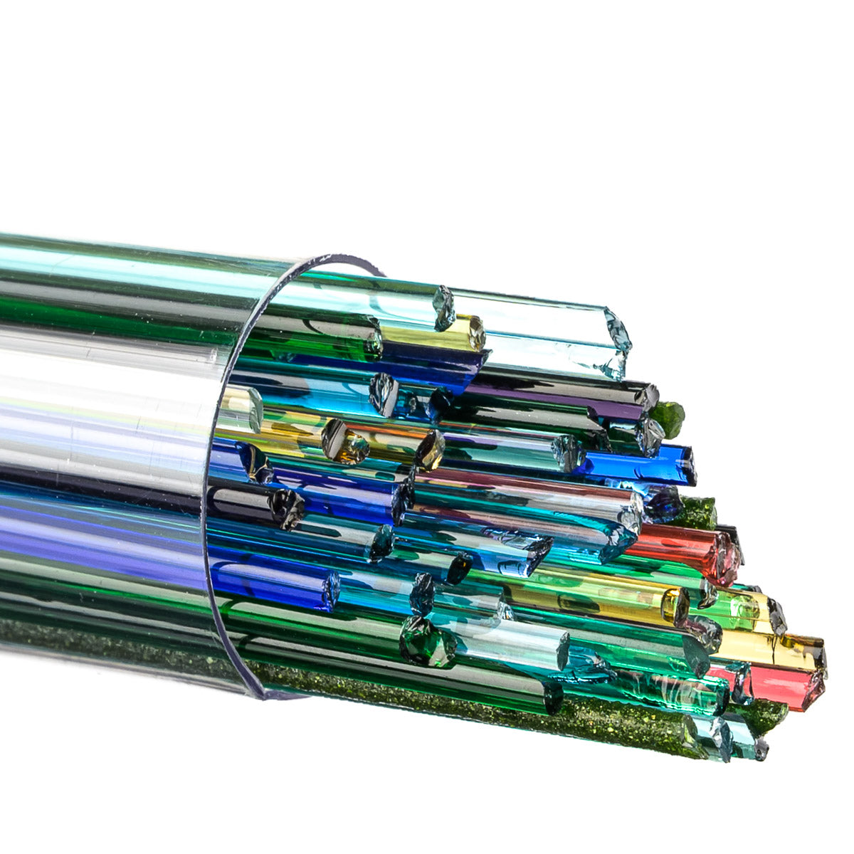 Mixed Transparent Colors, Stringer, 2mm, Fusible