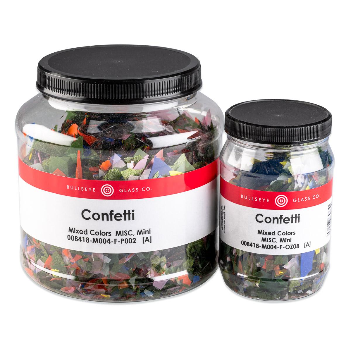 Mixed Colors, Mini Confetti, Fusible