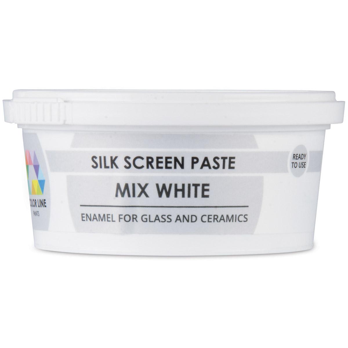 Color Line Silk Screen Paste, Mixing White, 5.3 oz. (150 g)
