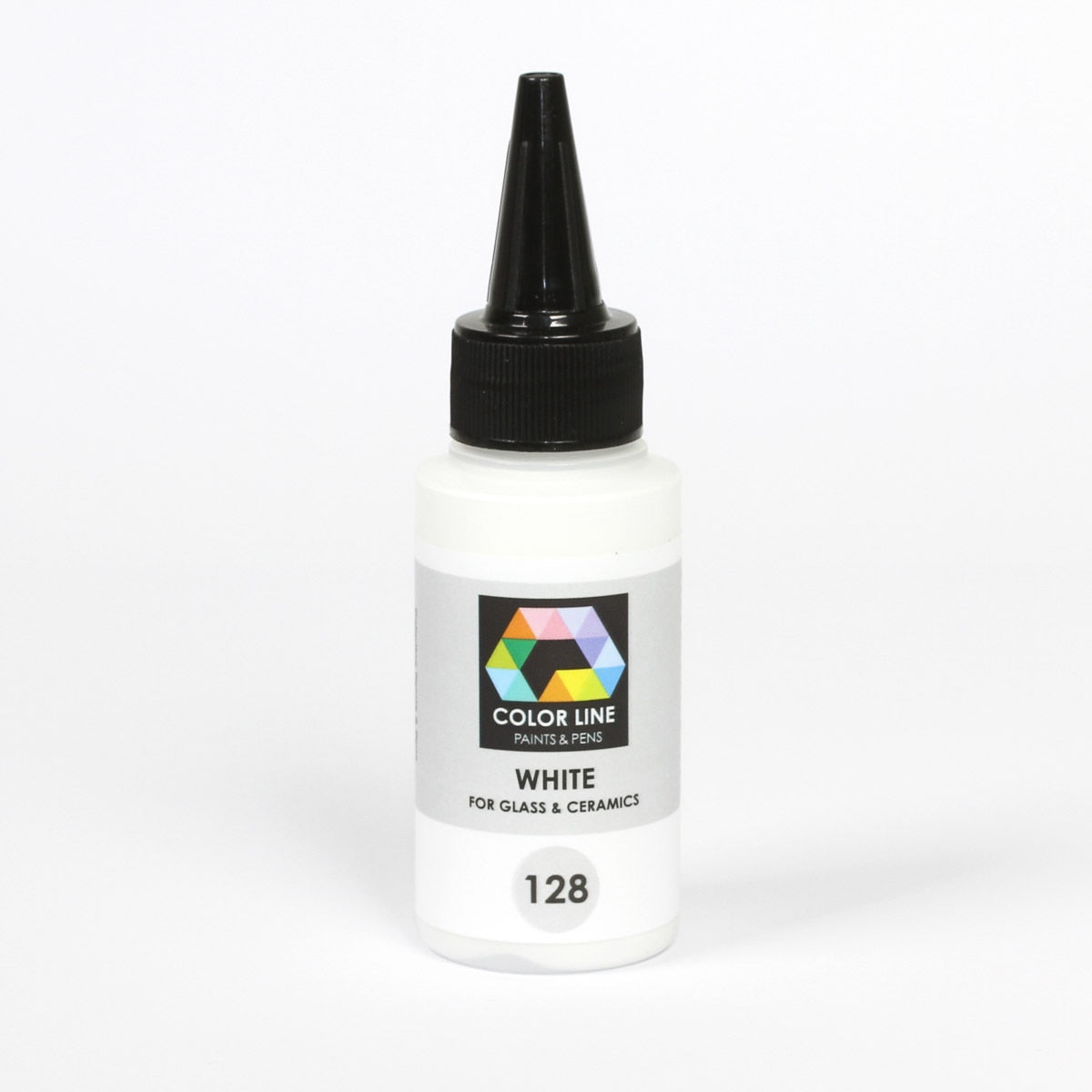 Color Line Paints & Pens, White, 2.2 oz. (62 g)