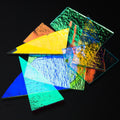 Dichroic Scrap Pack, Clear, Solid Colors