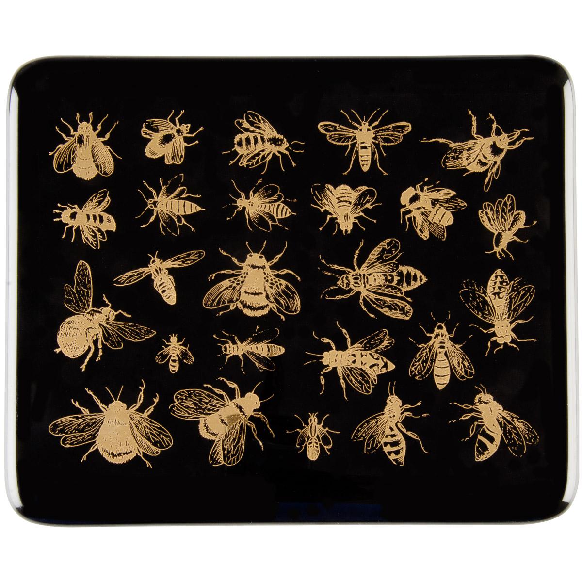 Fusible Decals, Bees, Gold