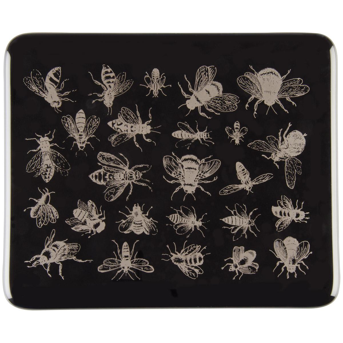 Fusible Decals, Bees, Platinum