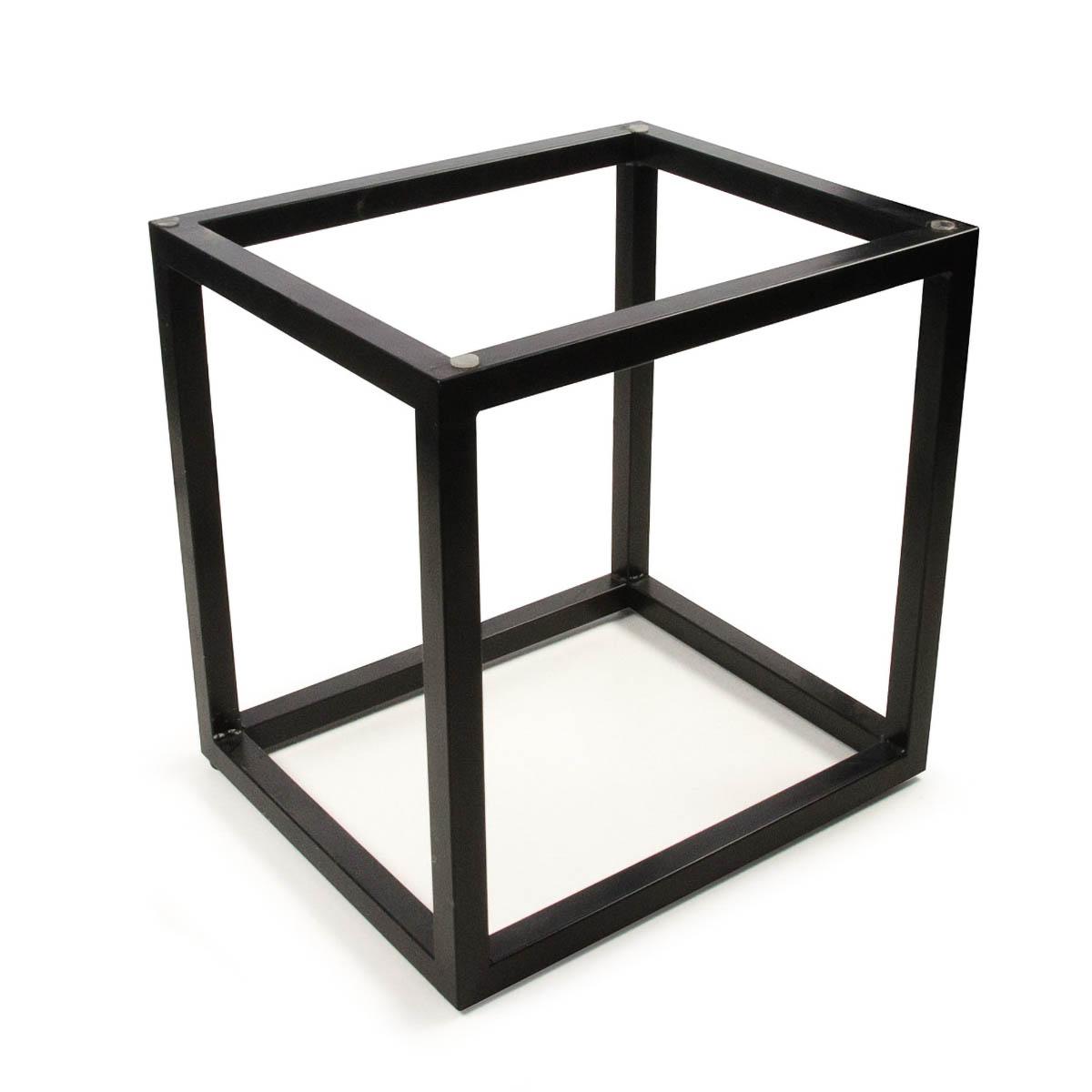 Accent Table Base, Black, 17 x 17 x 14 in.