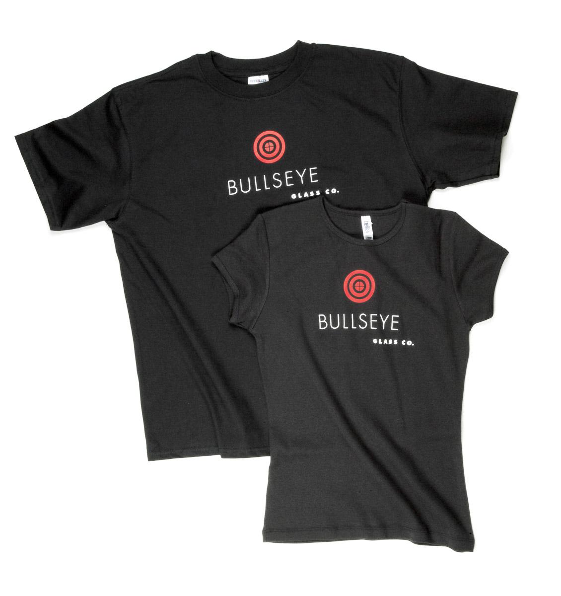 Bullseye Glass Co Logo T-Shirt, Women's Black