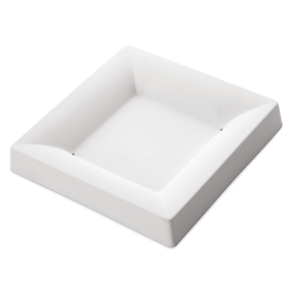 Square Plate, Simple Curve, 6.3 in. (16 cm)