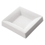 Square Plate, Simple Curve, 5.3 in. (13 cm)