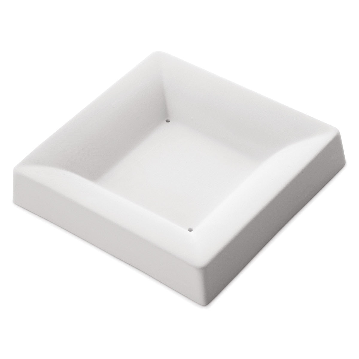 Square Plate, Simple Curve, 5.3 in. (13 cm)