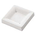 Square Plate, Simple Curve, 3.3 in. (8 cm)