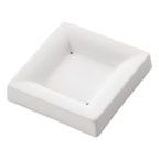 Square Plate, Simple Curve, 3.3 in. (8 cm)