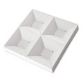 Four-Square Dish, 6.7 in. (17 cm)